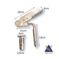 Headrest 7 Position Chrome