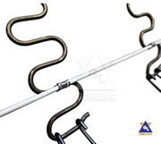 Zig zag spring fixing