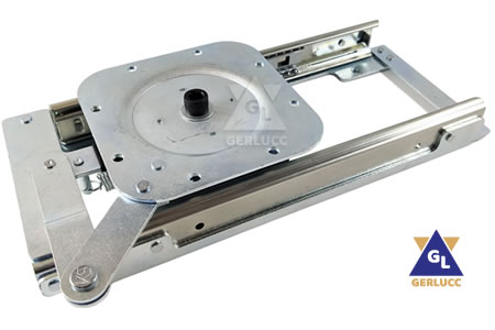 Swivel Mechanism With Springs for Sofa