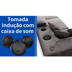 Sound System with Wireless Charging and USB